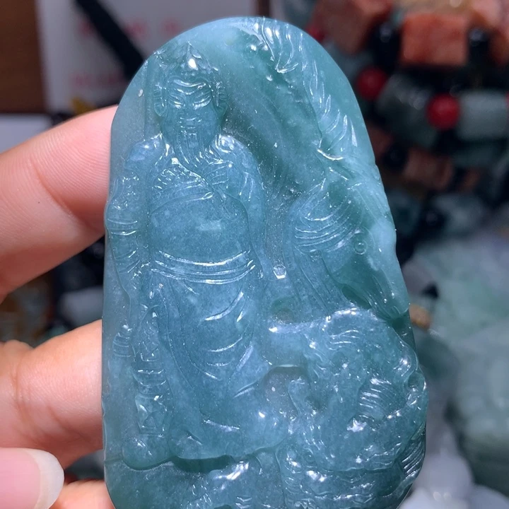 颈饰未镶嵌翡翠保真天然A货翡翠