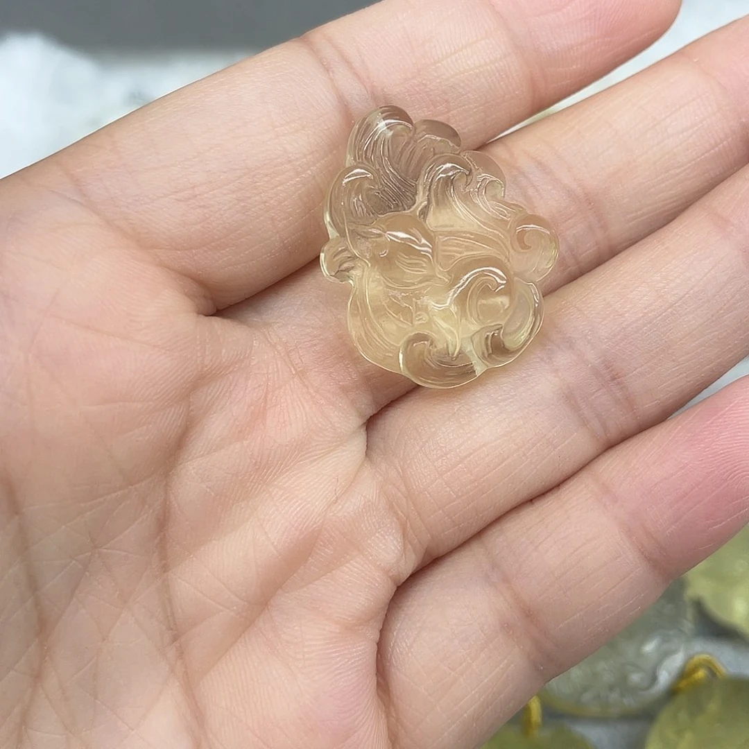 水晶配件吊坠未镶嵌