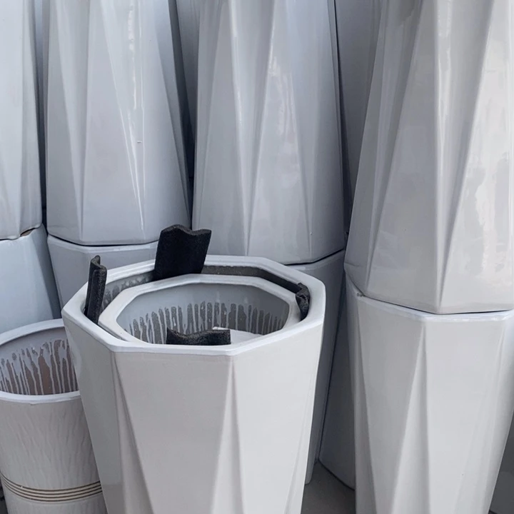 高腰特大白八方一对共2个