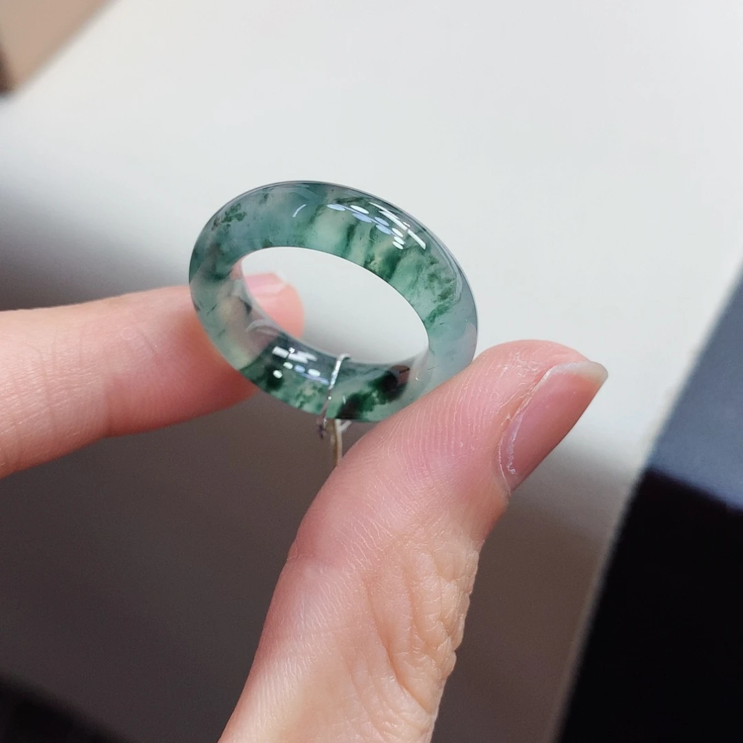 翡翠戒指未镶嵌15号