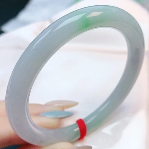 未镶嵌手镯翡翠53圆条882972