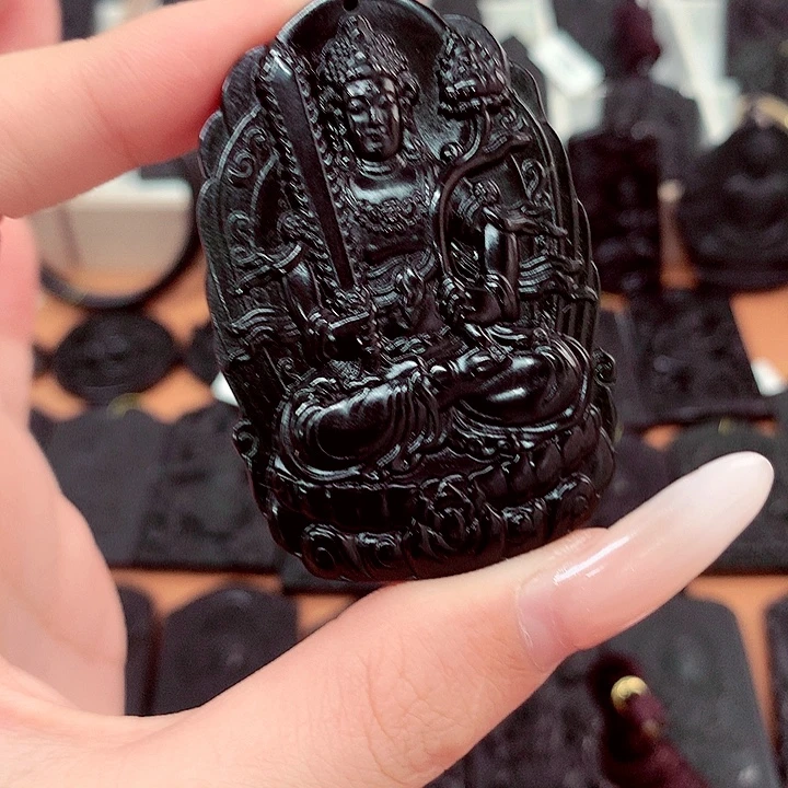 阿***海天然a货钢琴黑特色题材挂件