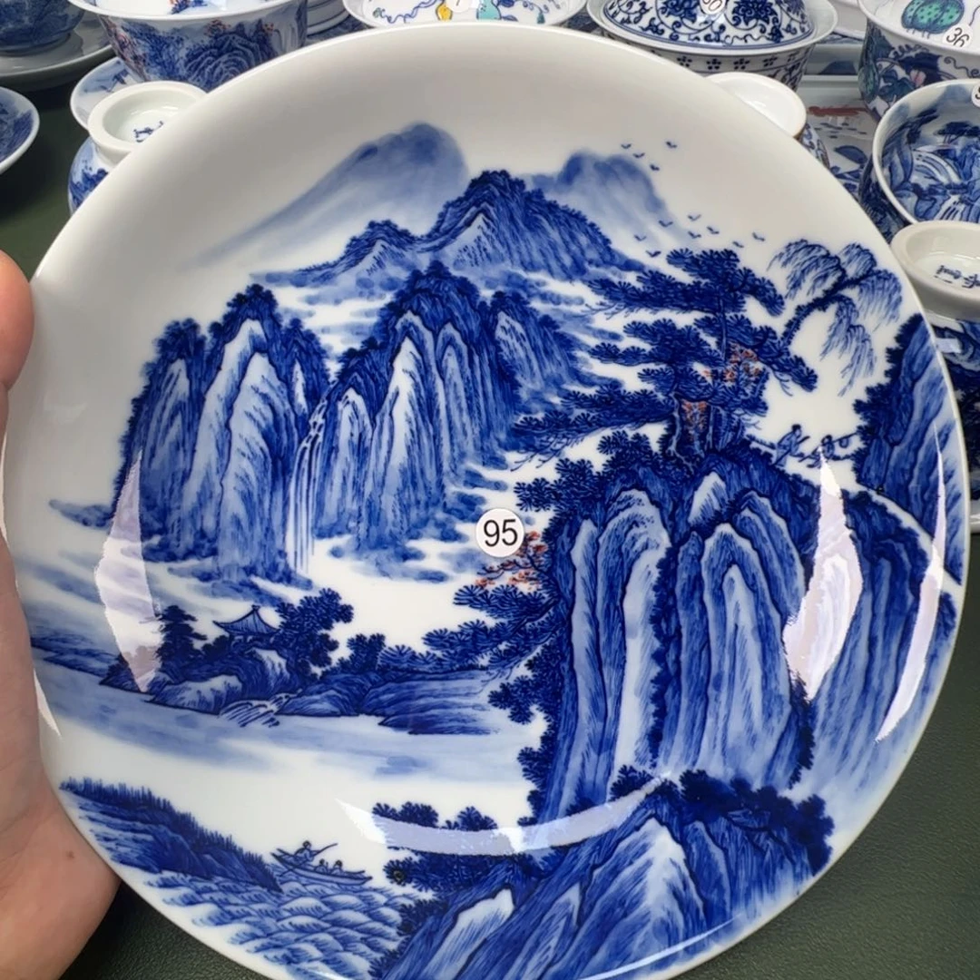 景德镇纯手工纯手绘茶具木木95