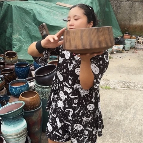 口26高14瑕疵一个盆子。