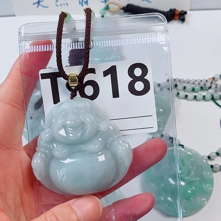 翡翠颈饰未镶嵌天然