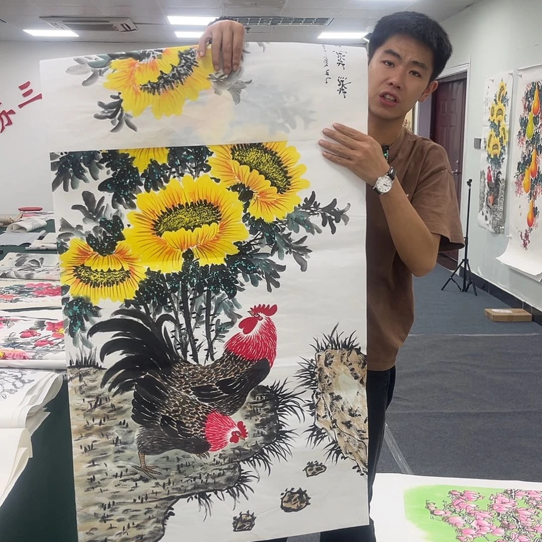 国画宣纸国画纯手绘字画