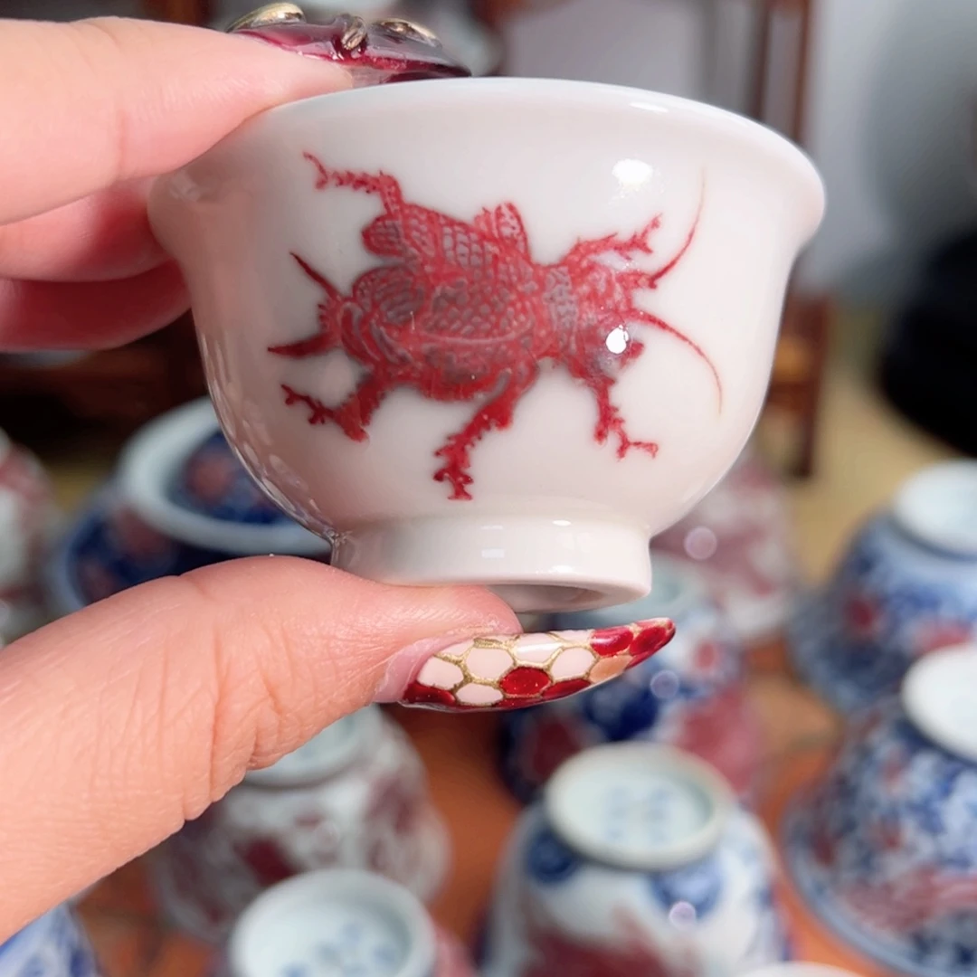 杯子景德镇毛仔柴窑主人杯