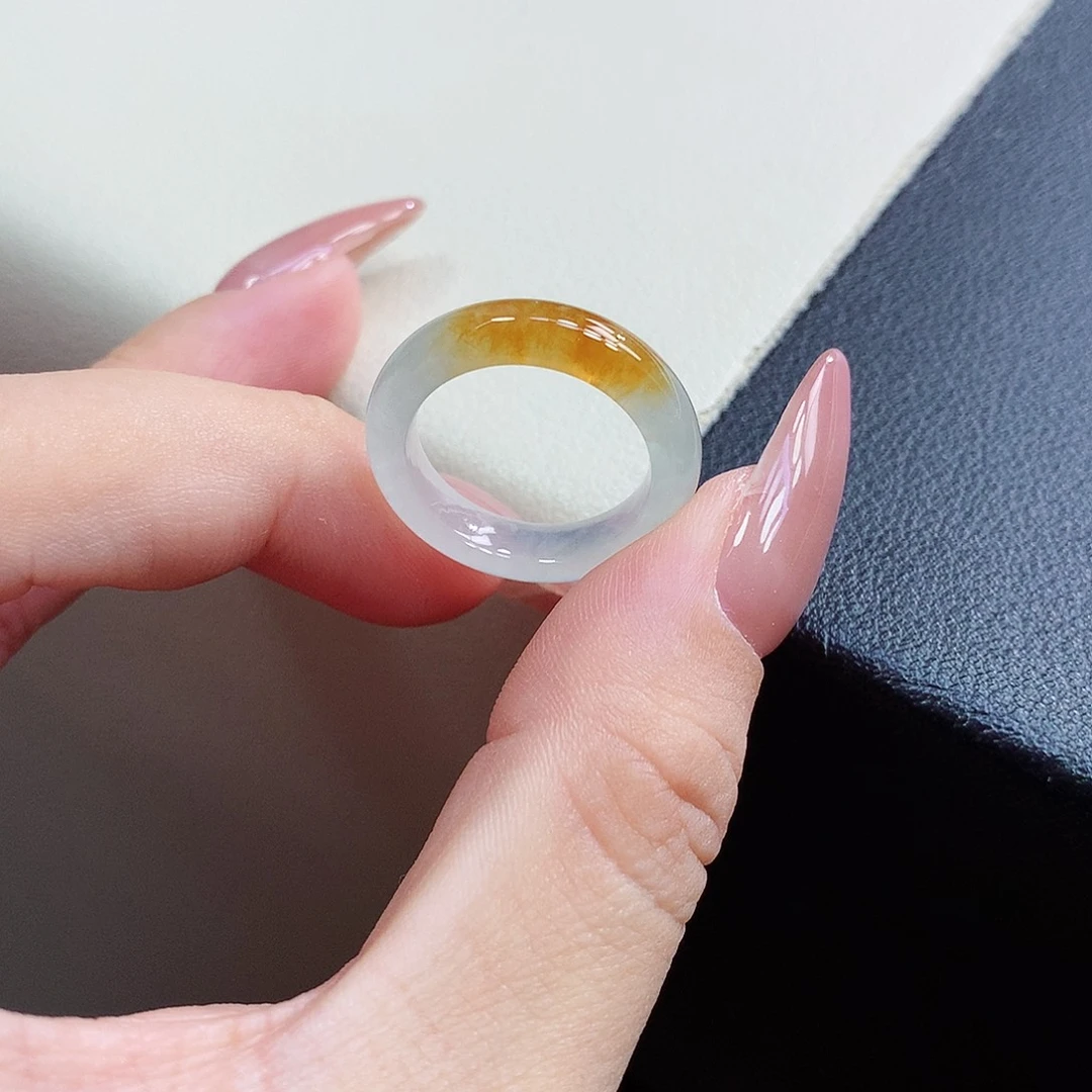 未镶嵌戒指翡翠10-11号