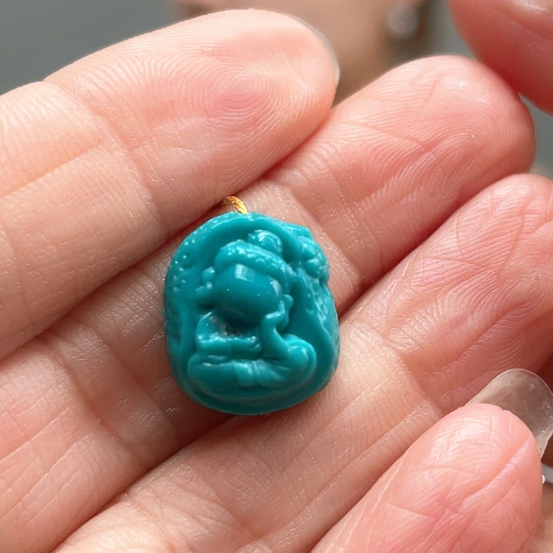 未镶嵌绿松石颈饰