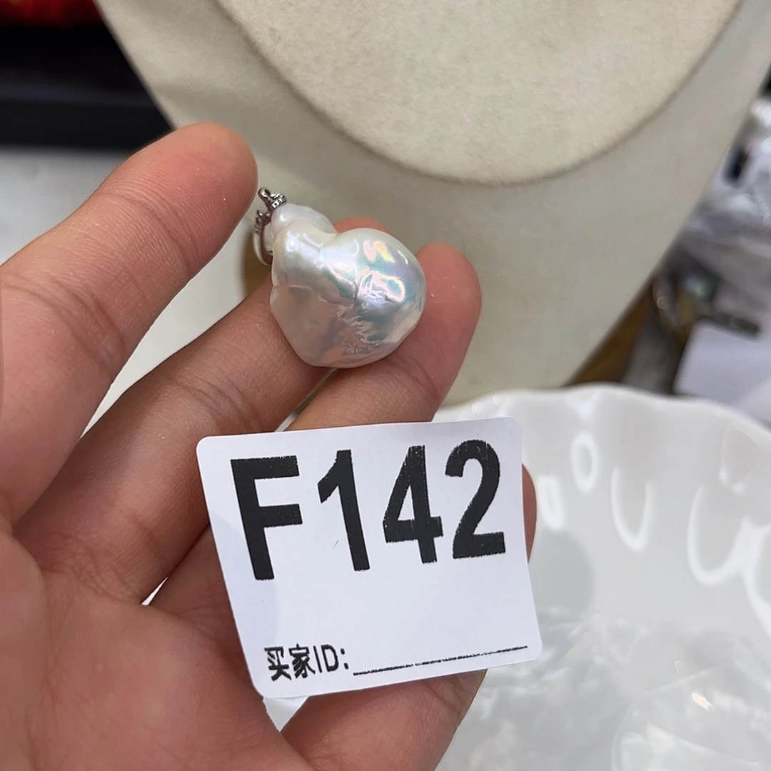 合金淡水珍珠耳饰