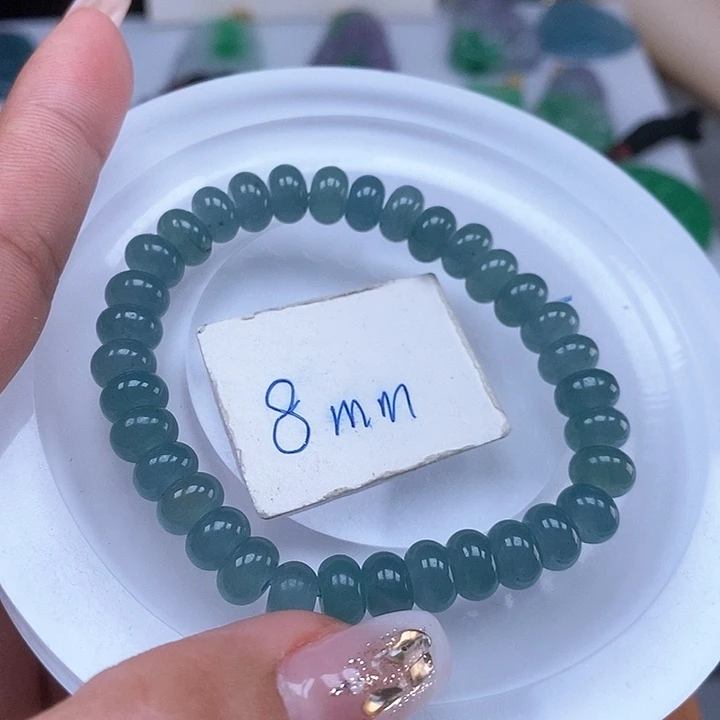 翡翠手链未镶嵌手链