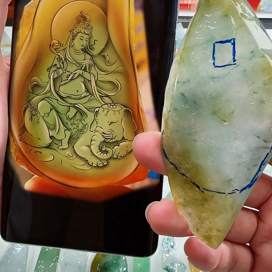 定制翡翠未镶嵌翡翠定制