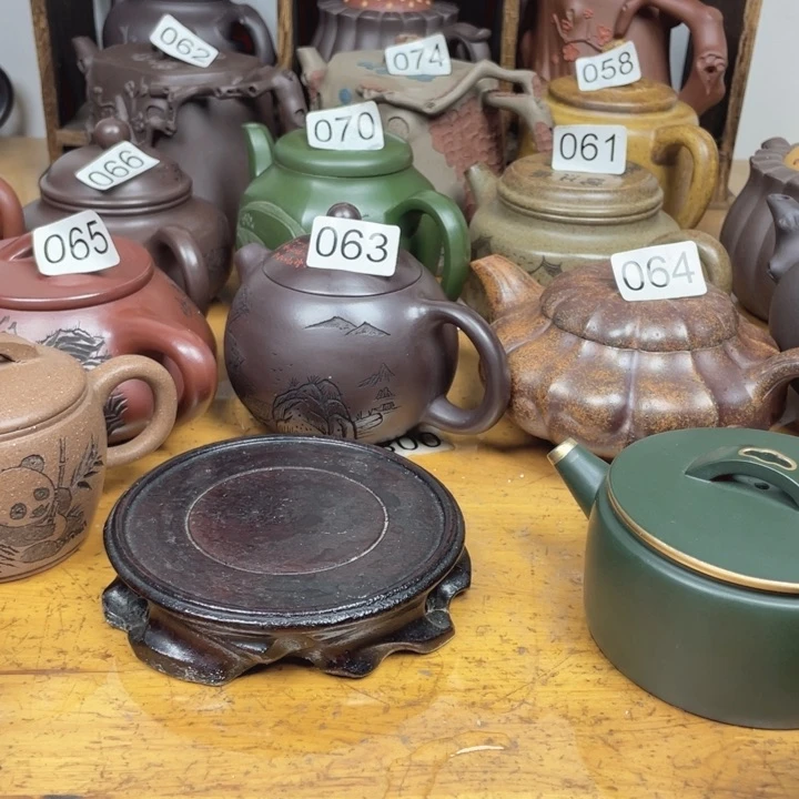 茶壶紫砂紫砂壶宜兴传统手工制作