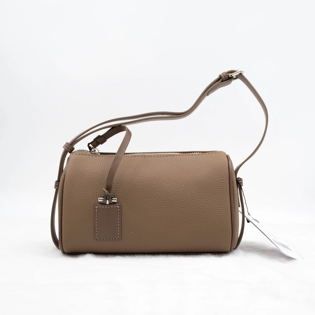 手拎枕头包——宝恩时尚新款真皮单肩斜挎头层牛皮女包TL25292