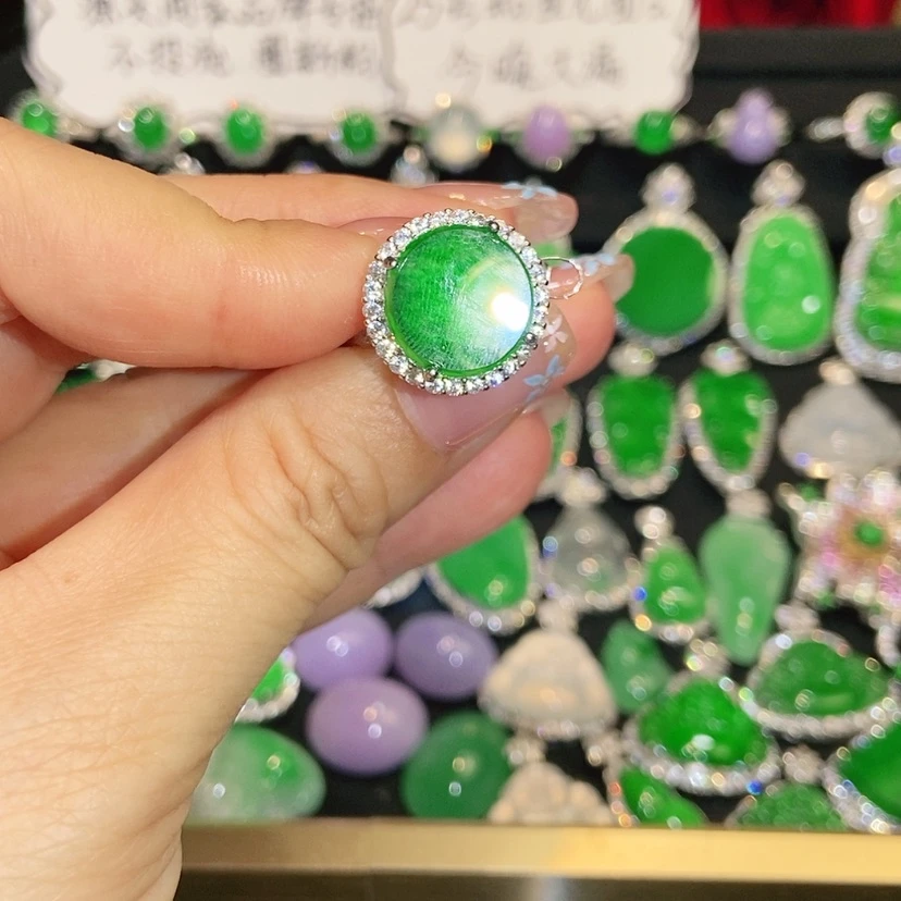 【闪购商品】未镶嵌戒指翡翠天然翡翠