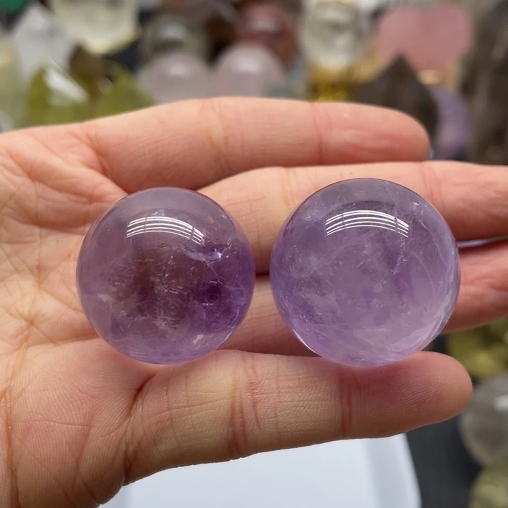 水晶43未镶嵌【***】紫水球