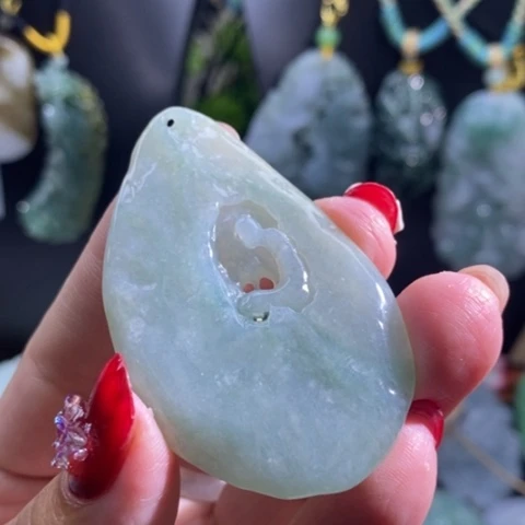 【闪购商品】颈饰未镶嵌翡翠悟道