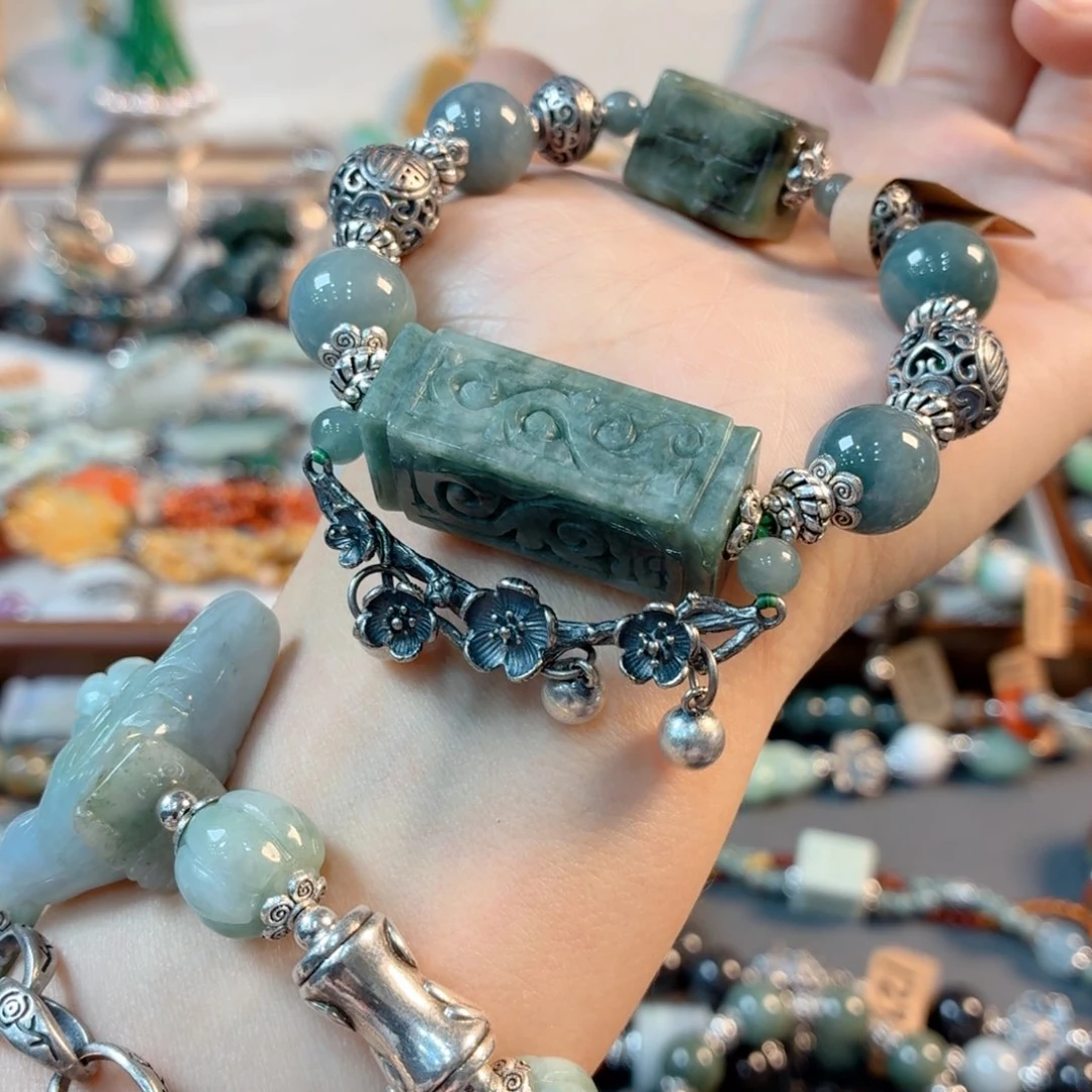 未镶嵌手链翡翠清*