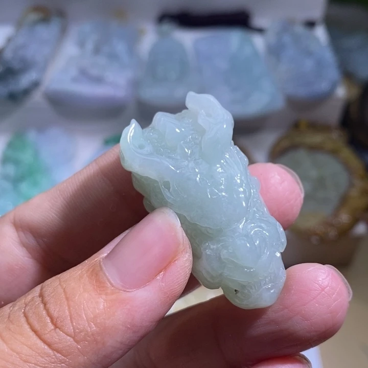 【闪购商品】颈饰未镶嵌翡翠龙头