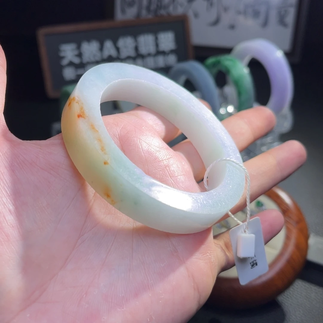 定制翡翠未镶嵌翡翠手镯定制特价款