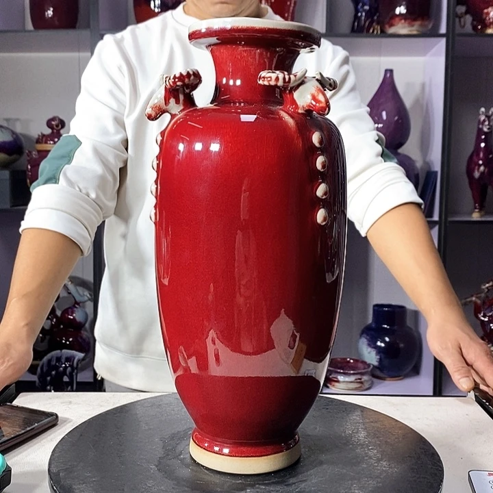 瓷片中国神垕精品钧瓷