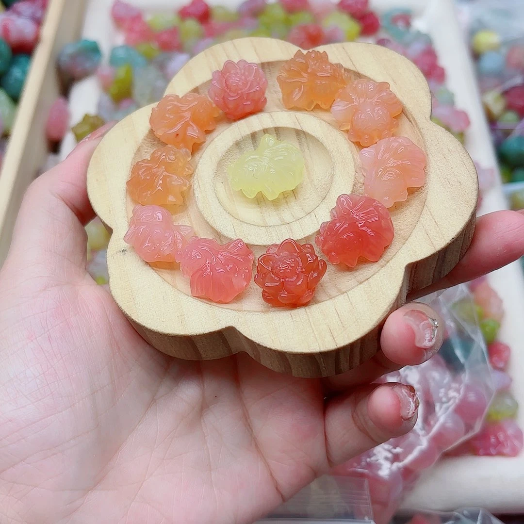 玛瑙/玉髓手链未镶嵌@*娅盐源56