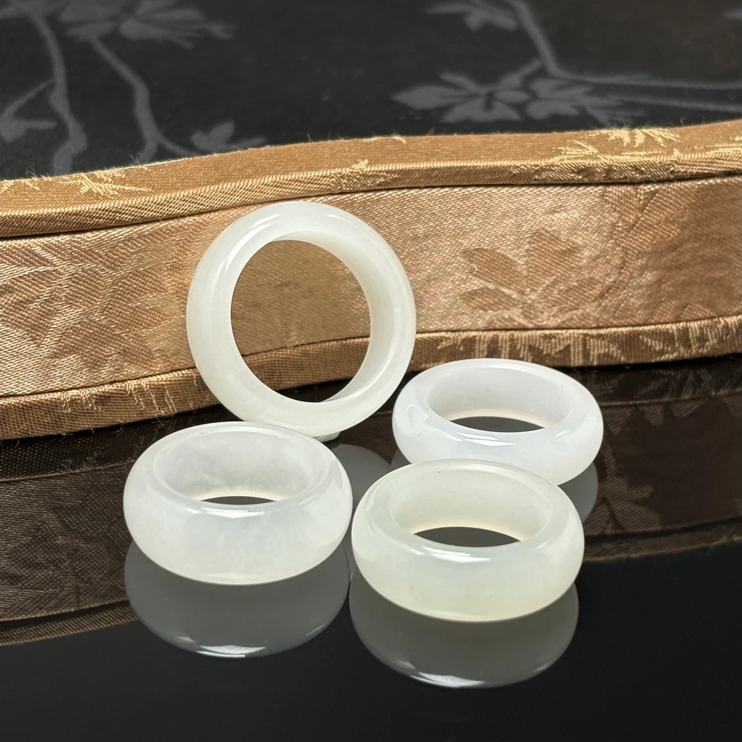 【老郑家】和田玉戒圈一个 (多样性发一件)