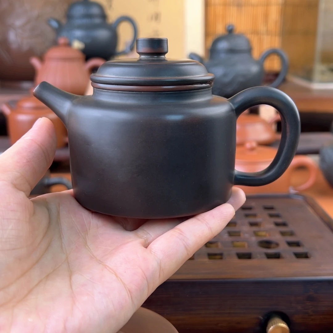 坭兴陶茶壶170毫升坭兴陶