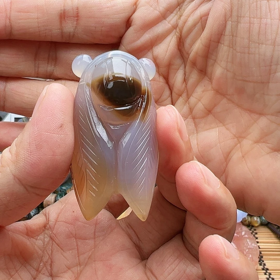 未镶嵌玛瑙/玉髓珠宝半成品