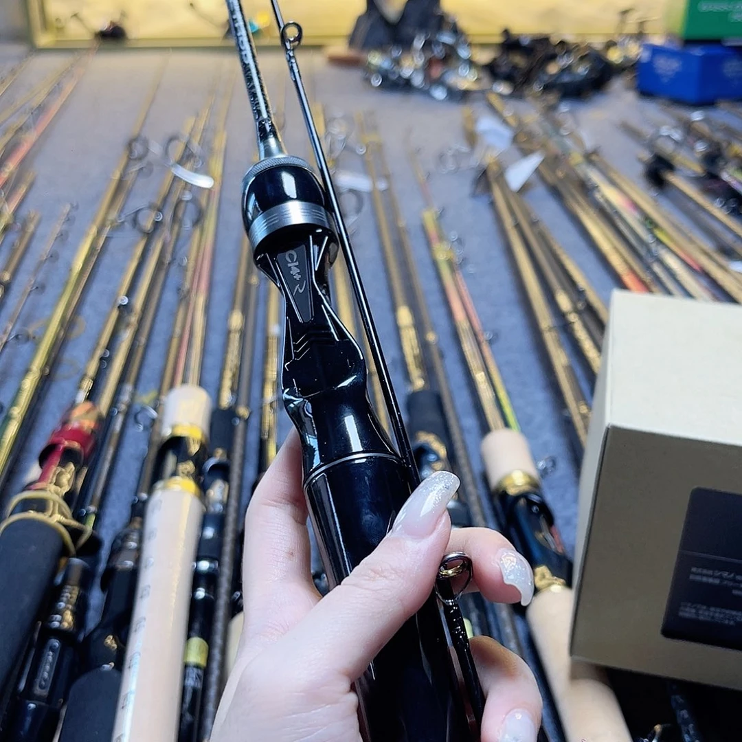 谢***权碳素微物竿 枪柄两节 路亚竿