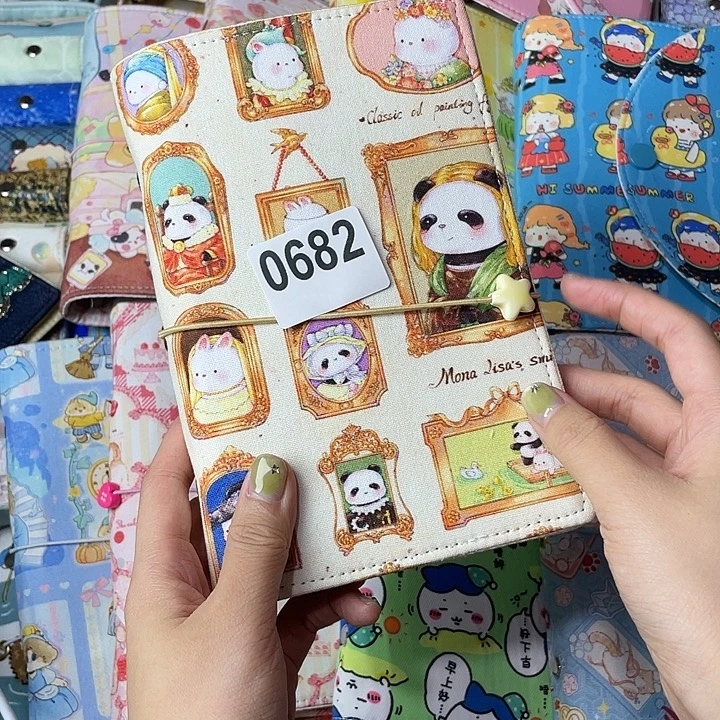 织绣A6活页不送纸0682