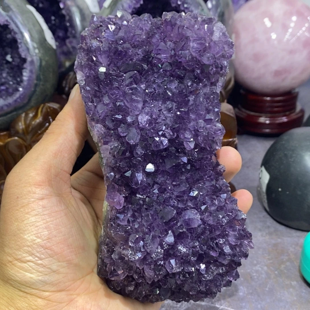珠宝半成品紫晶未镶嵌235