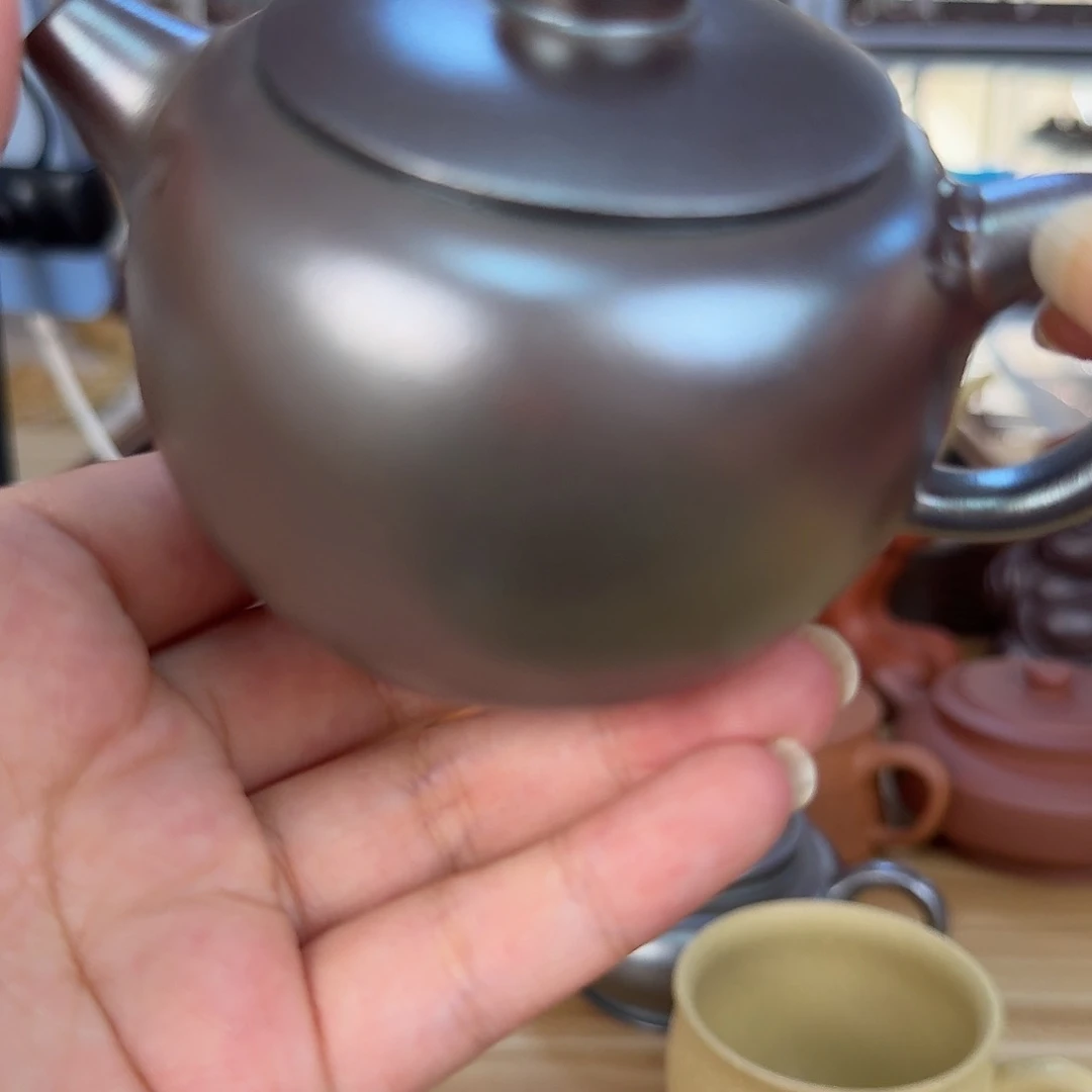 茶壶紫砂黄龙山原矿天青170