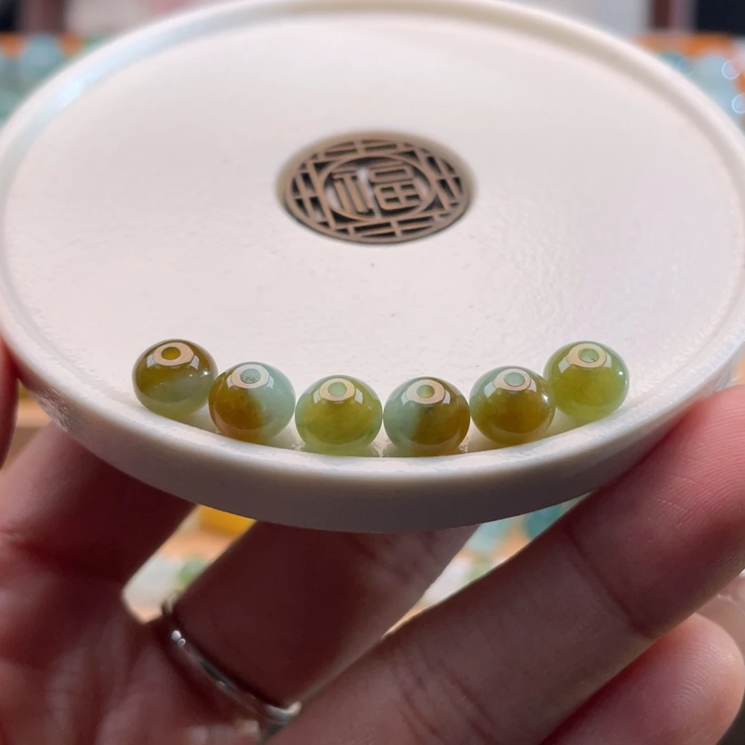 未镶嵌定制翡翠天然缅甸翡翠a货一组卡7左右