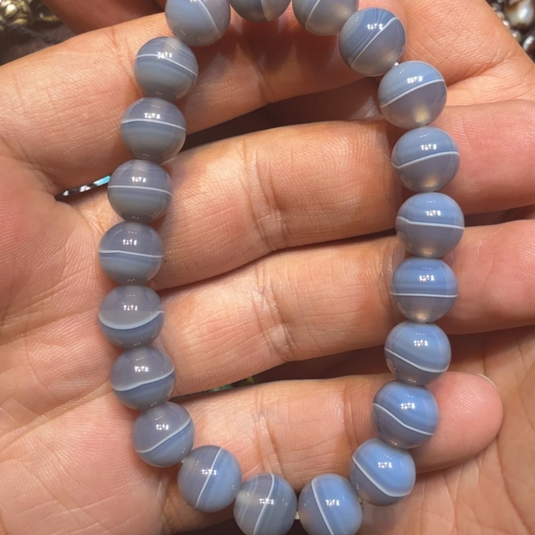 玛瑙/玉髓未镶嵌手链