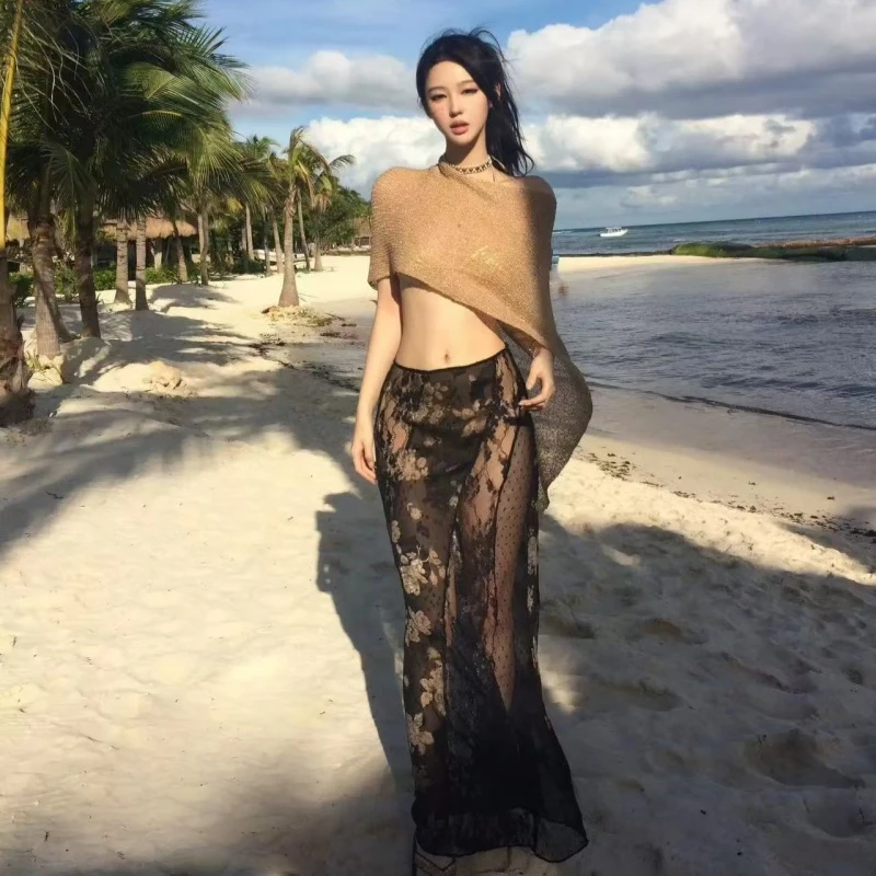 【闪金】性感辣妹风比基尼女式2026新款遮肉显瘦遮肚泡温泉沙滩度假