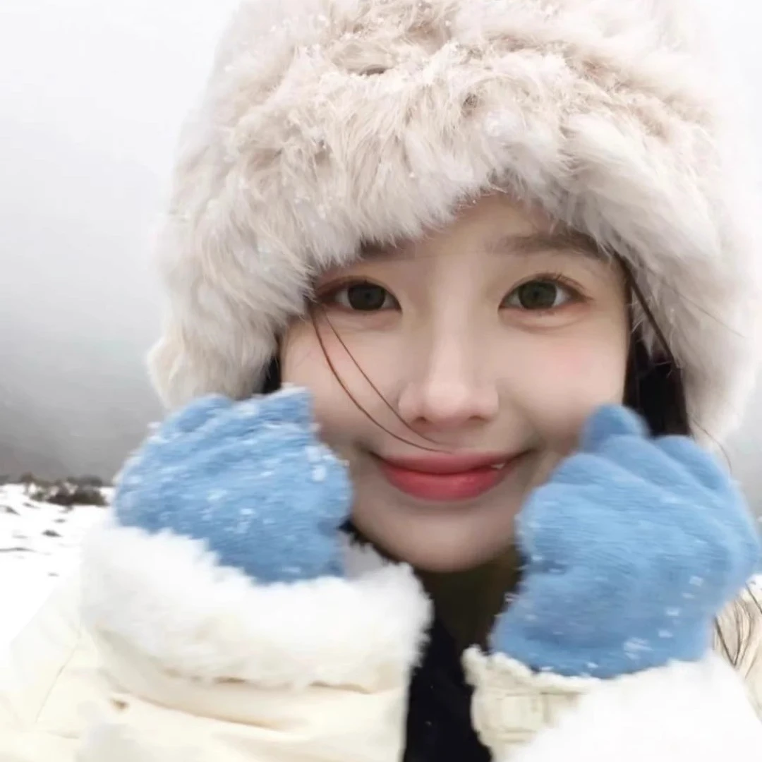 东北哈尔滨长白山冬季兔毛帽子女大头围显脸小护耳毛绒帽旅游穿搭