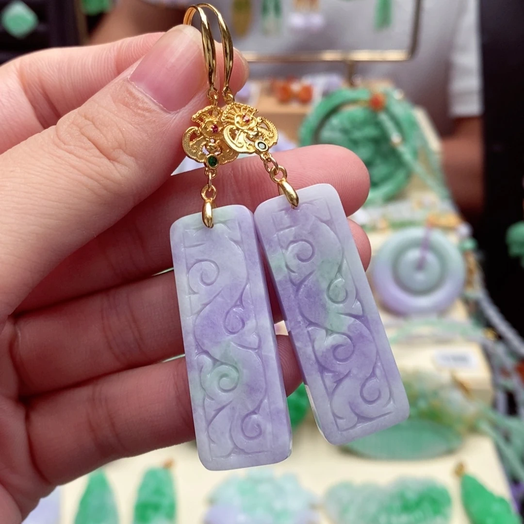 未镶嵌翡翠耳饰翡翠耳饰