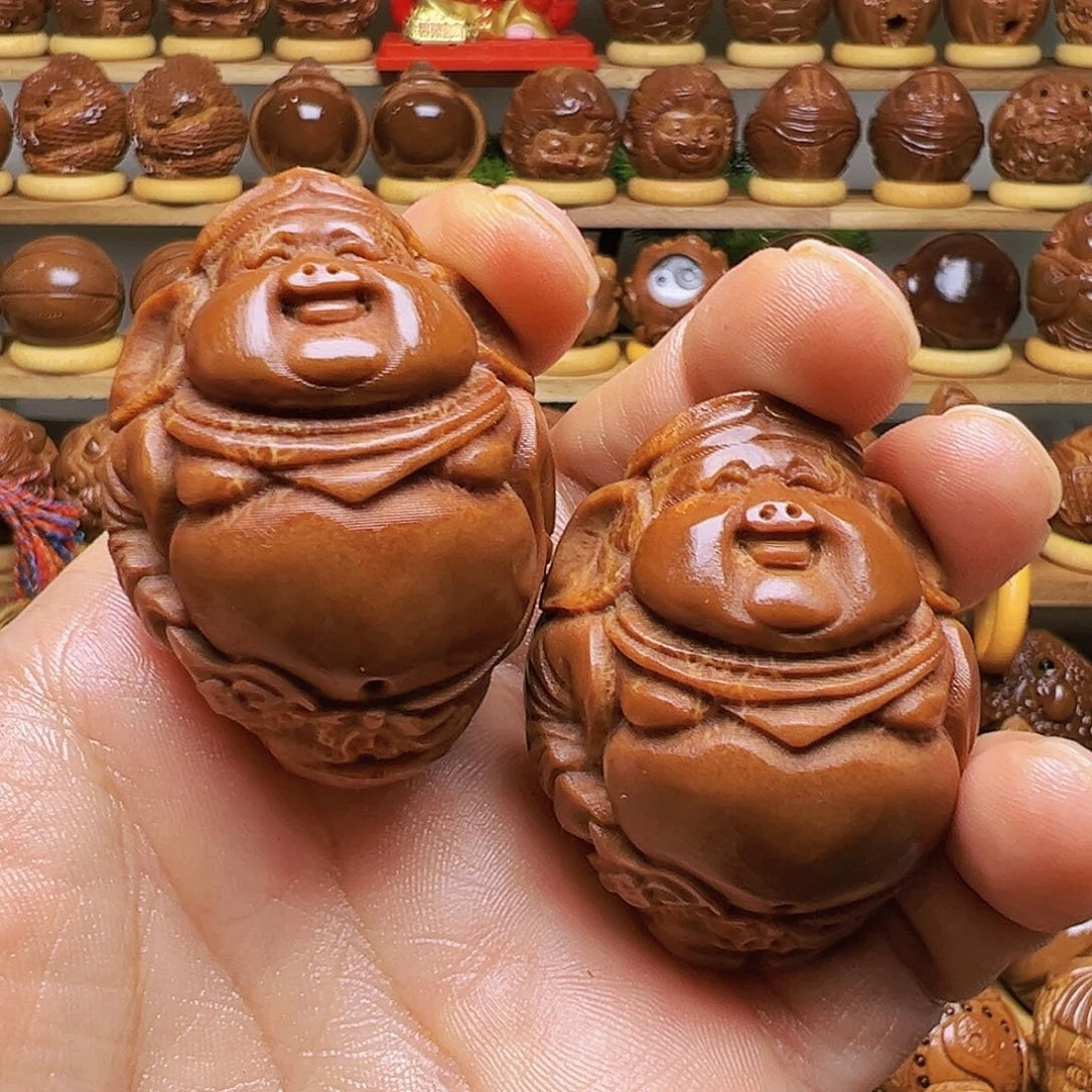 橄榄核手串/手链猪八戒一对3.8