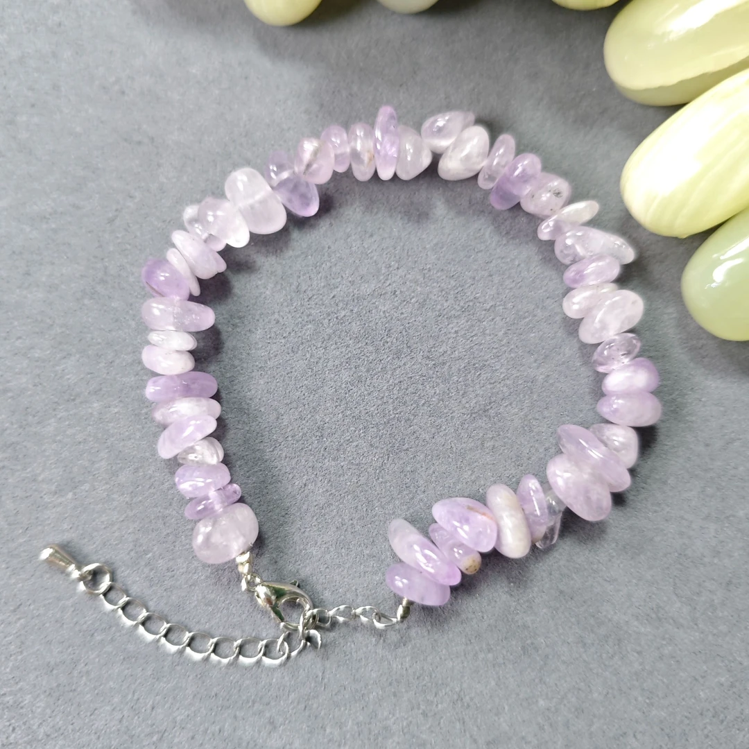 薰衣草水晶随形手链/HG-SJSC-11（多样性发货）