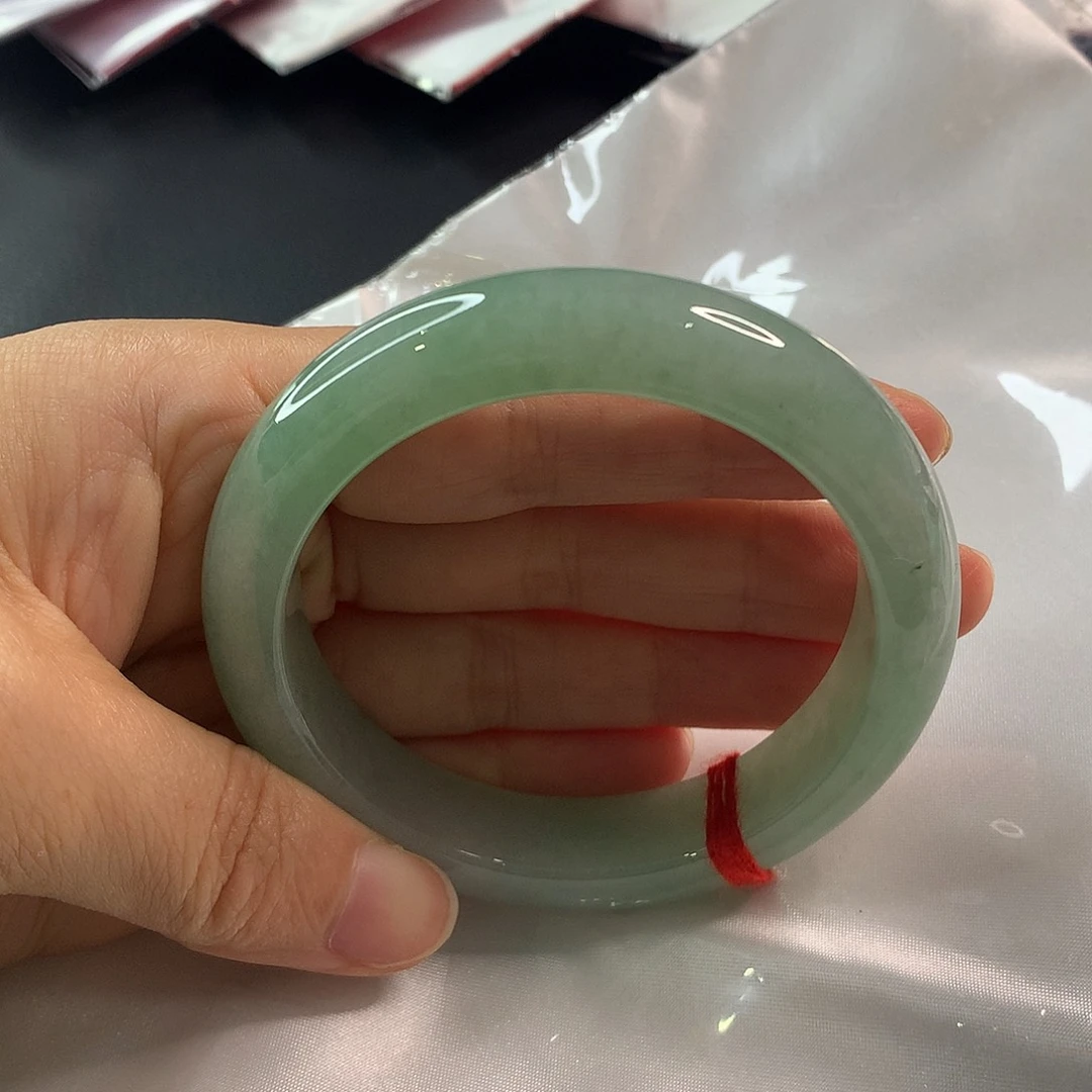 翡翠未镶嵌手镯翡翠手镯58