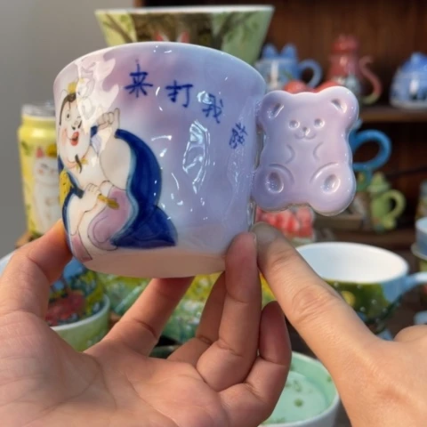 炉景德镇釉下手绘陶瓷