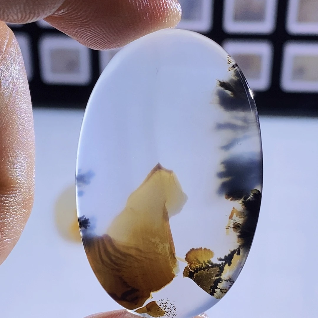 玛瑙/玉髓未镶嵌吊坠(不含链)6