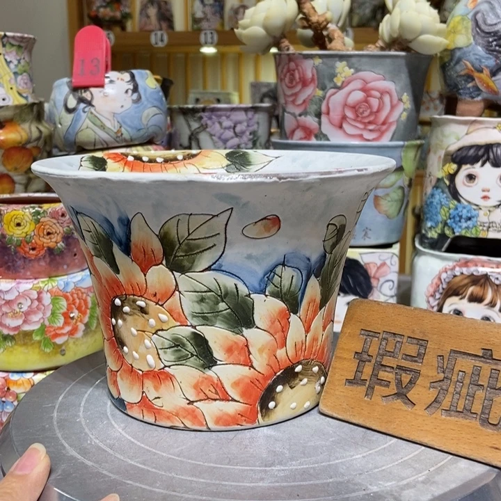 景德镇艺术手绘作品