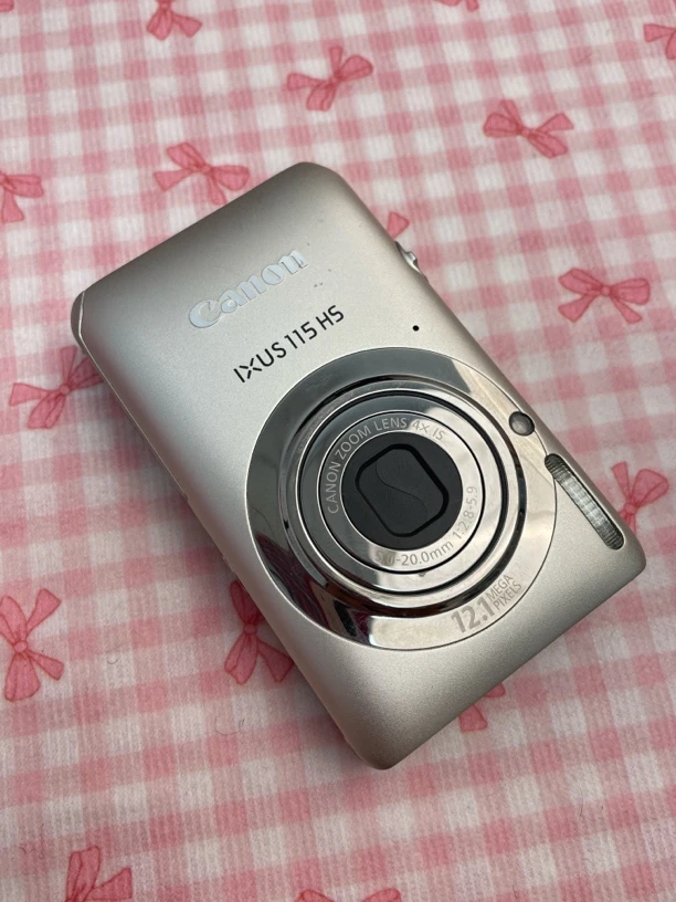 95新 Canon/佳能 ixus115自带实况轻微微暗角冷白皮奶油肌氛围感