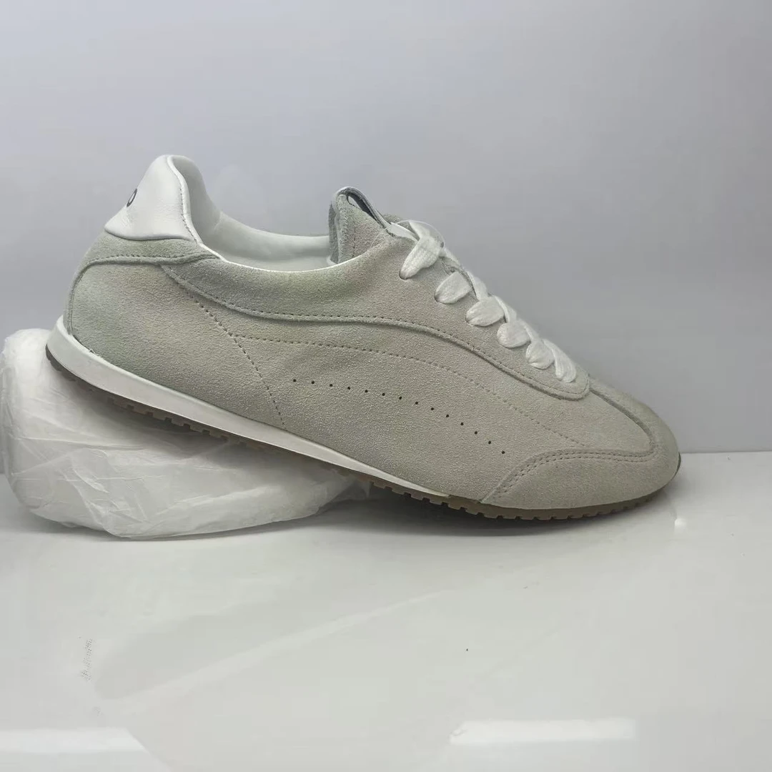 2025秋冬情侣爆款百搭时尚运动休闲复古加绒薄底德训鞋AL-OAK