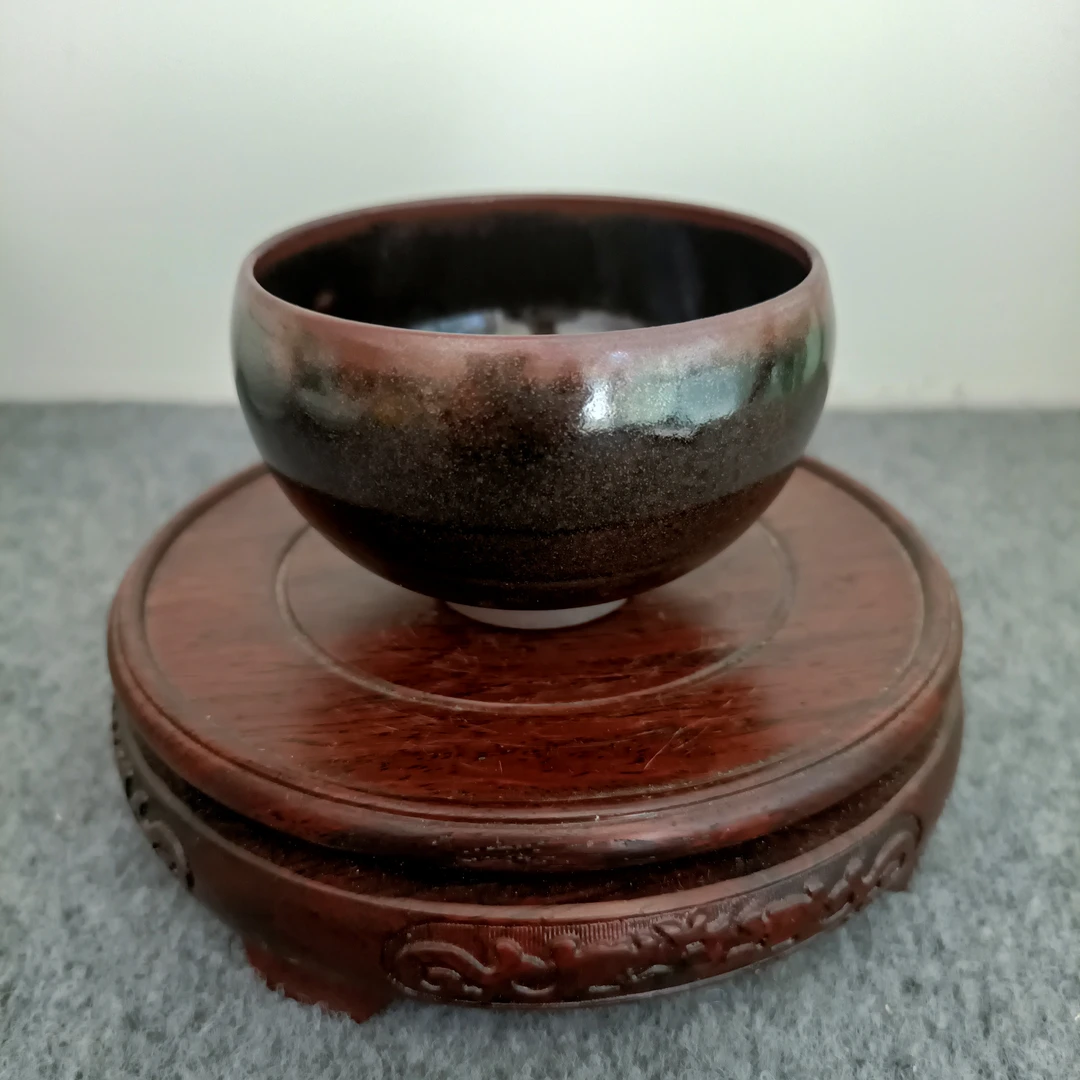 建窑系黑釉罗汉茶杯