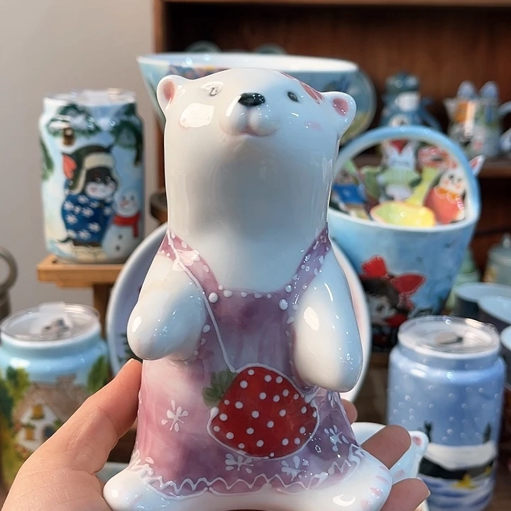 陶景德镇釉下手绘陶瓷