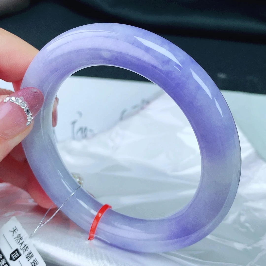 翡翠手镯未镶嵌57胖