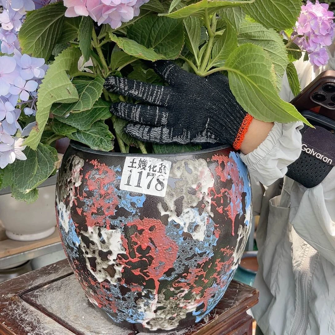 紫砂花盆王嫂花盆直播0604-1178高24口20